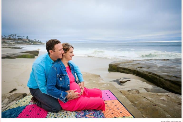 maternity, cyndi hardy photography, photography, photographer, portrait, la jolla, california, beach, ocean