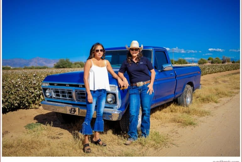 portrait, cyndi hardy photography, photography, photographer, san tan valley, arizona, superstition mountains, cotton field, old truck