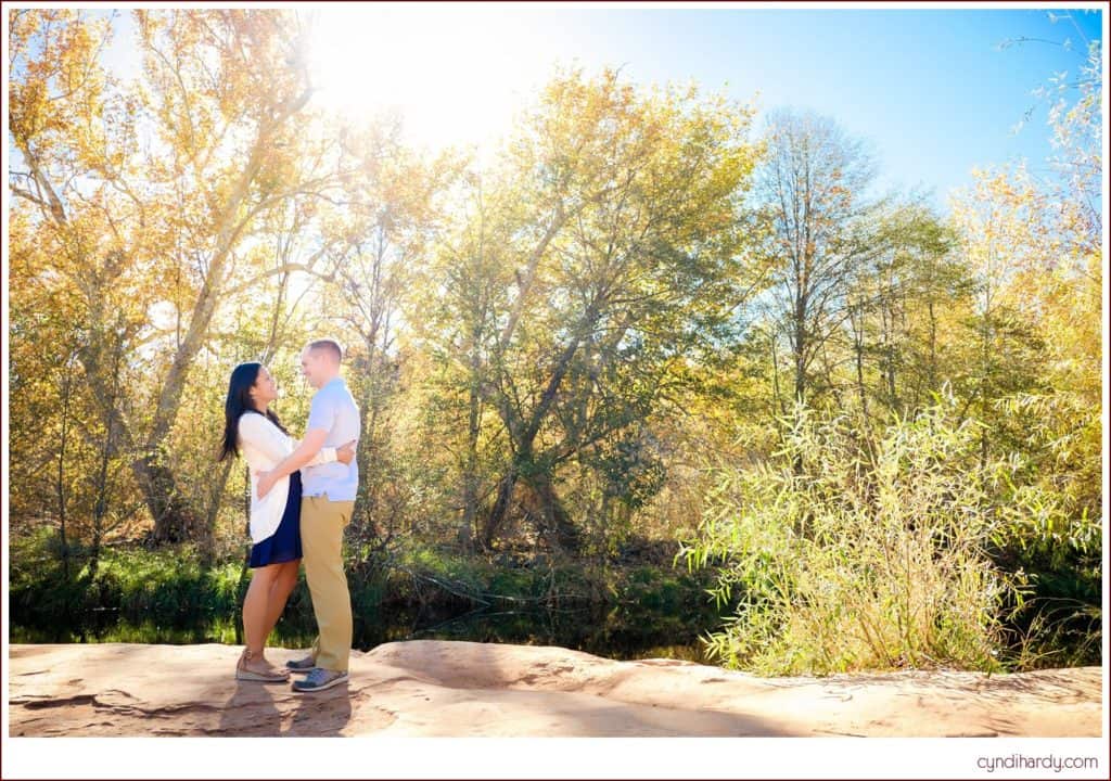 engagement, cyndi hardy photography, photography, photographer, sedona, arizona, red rock crossing, lifestyle