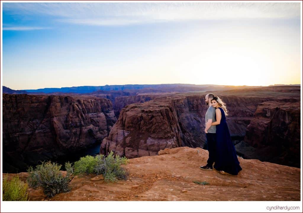 engagement, cyndi hardy photography, photography, photographer, photos, page, arizona, horseshoe bend, edgy, fashion